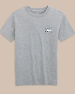 Kids Coastal Expedition Heather T-Shirt<Southern Tide Cheap