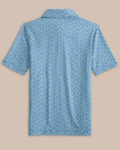 Kids Driver Casual Water Printed Polo<Southern Tide Outlet