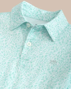 Kids Driver That Floral Feeling Printed Polo<Southern Tide Store