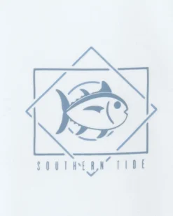 Kids Geometric Striped Short Sleeve Performance T-Shirt<Southern Tide Hot