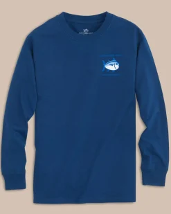 Kids Long Sleeve Original Skipjack T-Shirt<Southern Tide Clearance