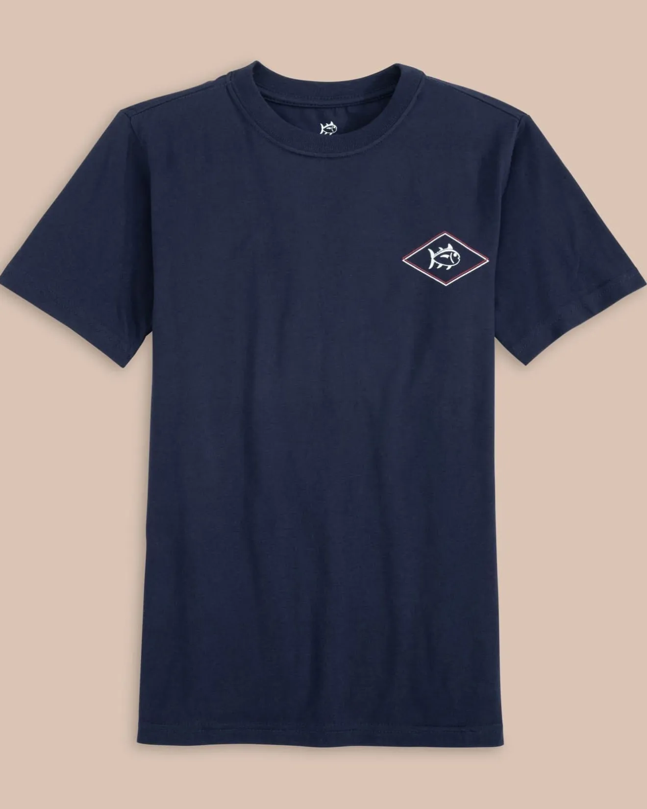 Kids Rod And Reel Flag Short Sleeve T-Shirt<Southern Tide Fashion