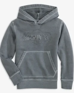 Kids Sun Farer Upper Deck Long Sleeve Hoodie<Southern Tide Sale