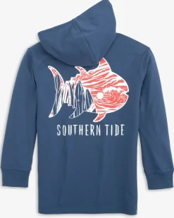 Kids Surfing Skipjack Hoodie T-Shirt<Southern Tide Discount