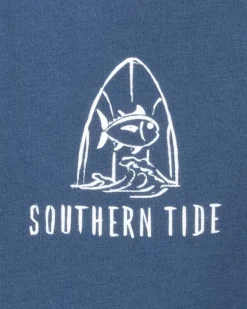 Kids Surfing Skipjack Hoodie T-Shirt<Southern Tide Discount