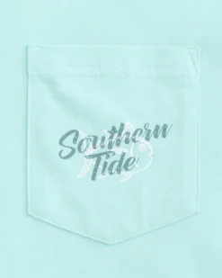 Letterpress Skipjack Long Sleeve Hoodie T-Shirt<Southern Tide Best