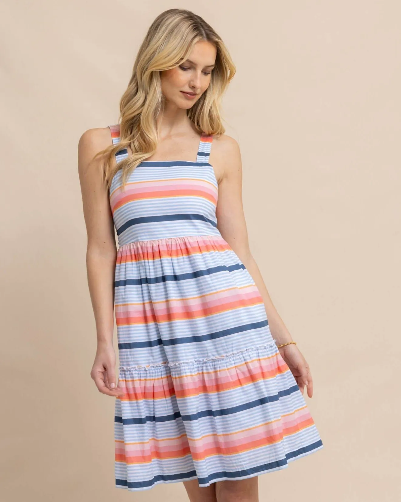 Linsey Set Sail Stripe Dress<Southern Tide Online