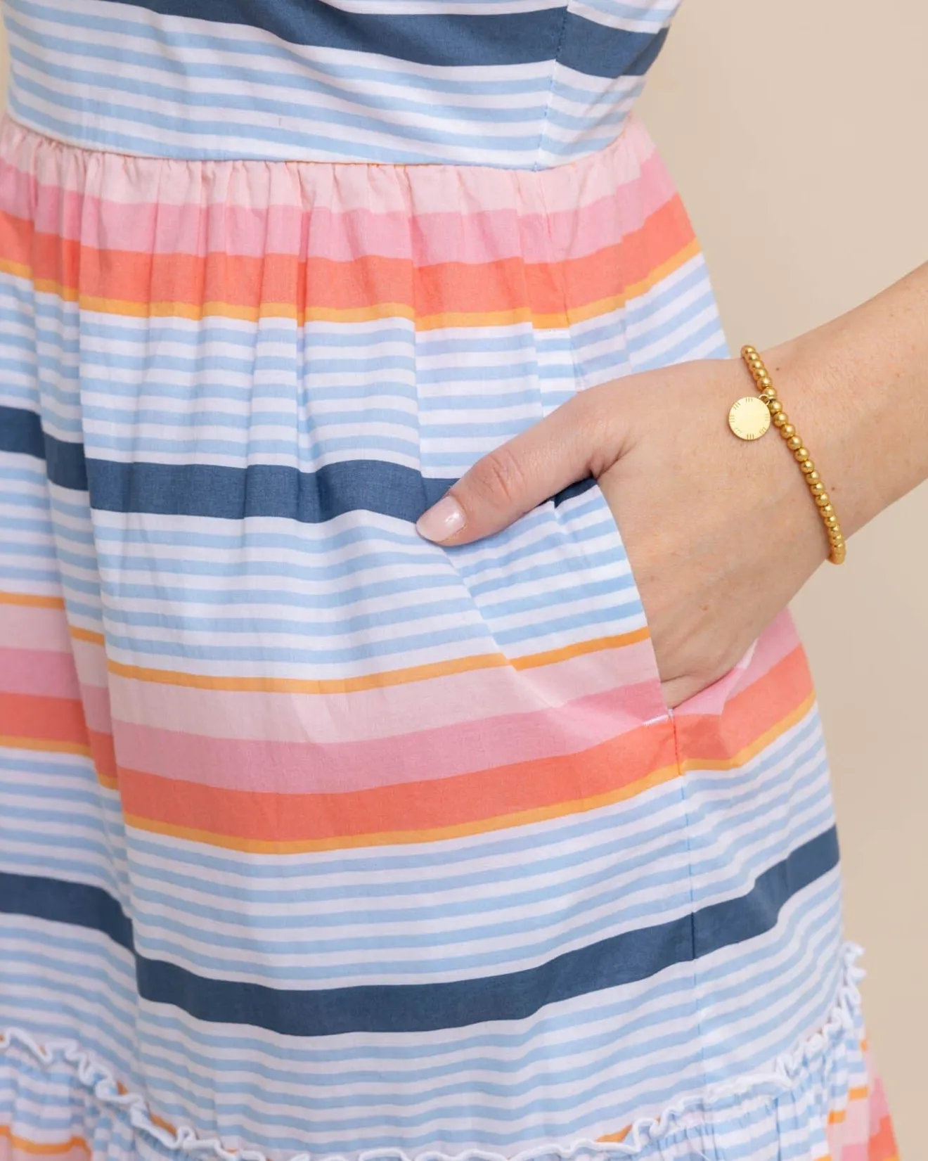 Linsey Set Sail Stripe Dress<Southern Tide Online