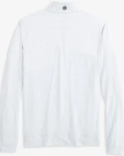 Lsu Tigers Cruiser Micro-Stripe Heather Quarter Zip<Southern Tide Online