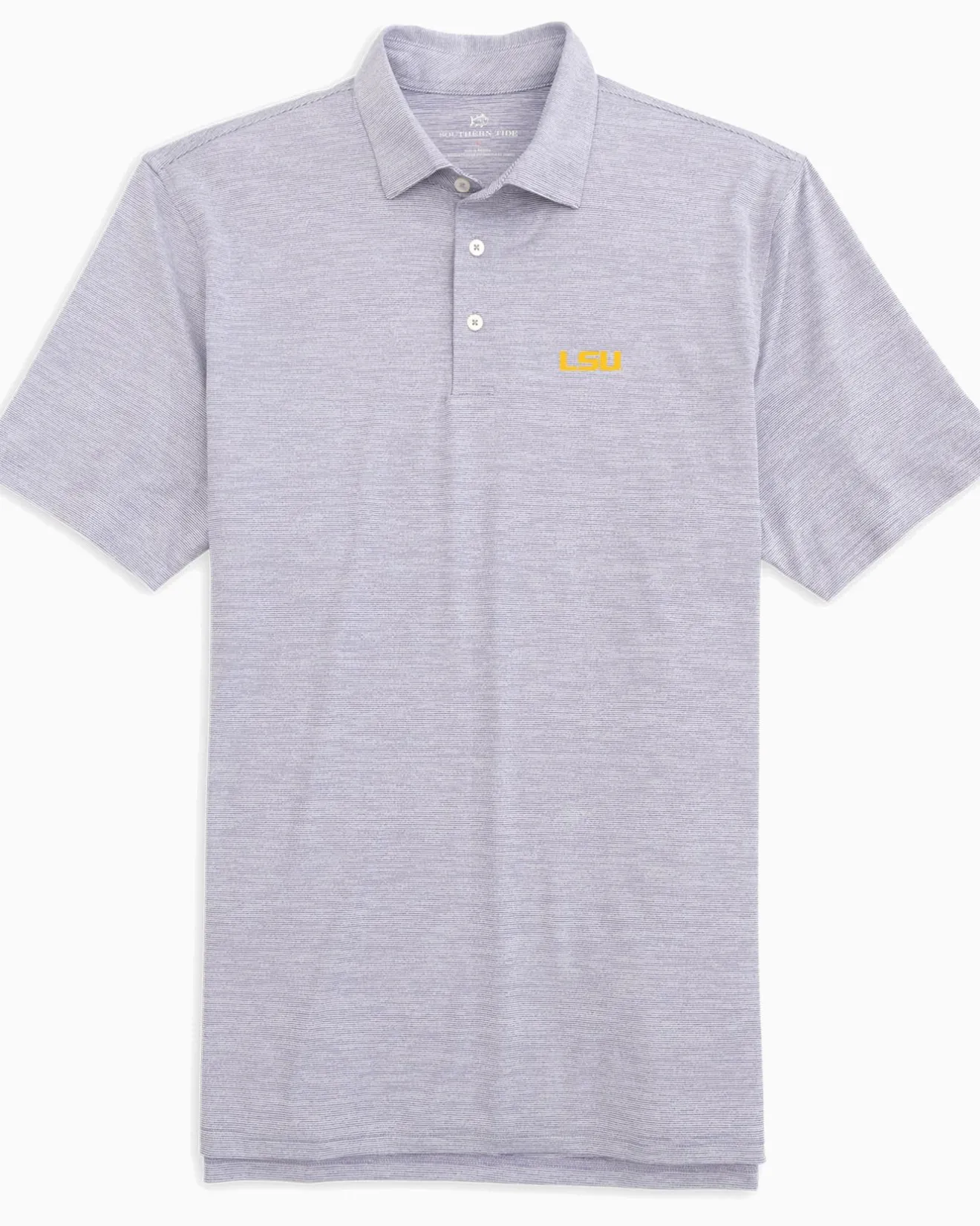 Lsu Tigers Driver Spacedye Polo Shirt<Southern Tide Cheap