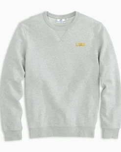 Lsu Tigers Upper Deck Pullover Sweatshirt<Southern Tide Best
