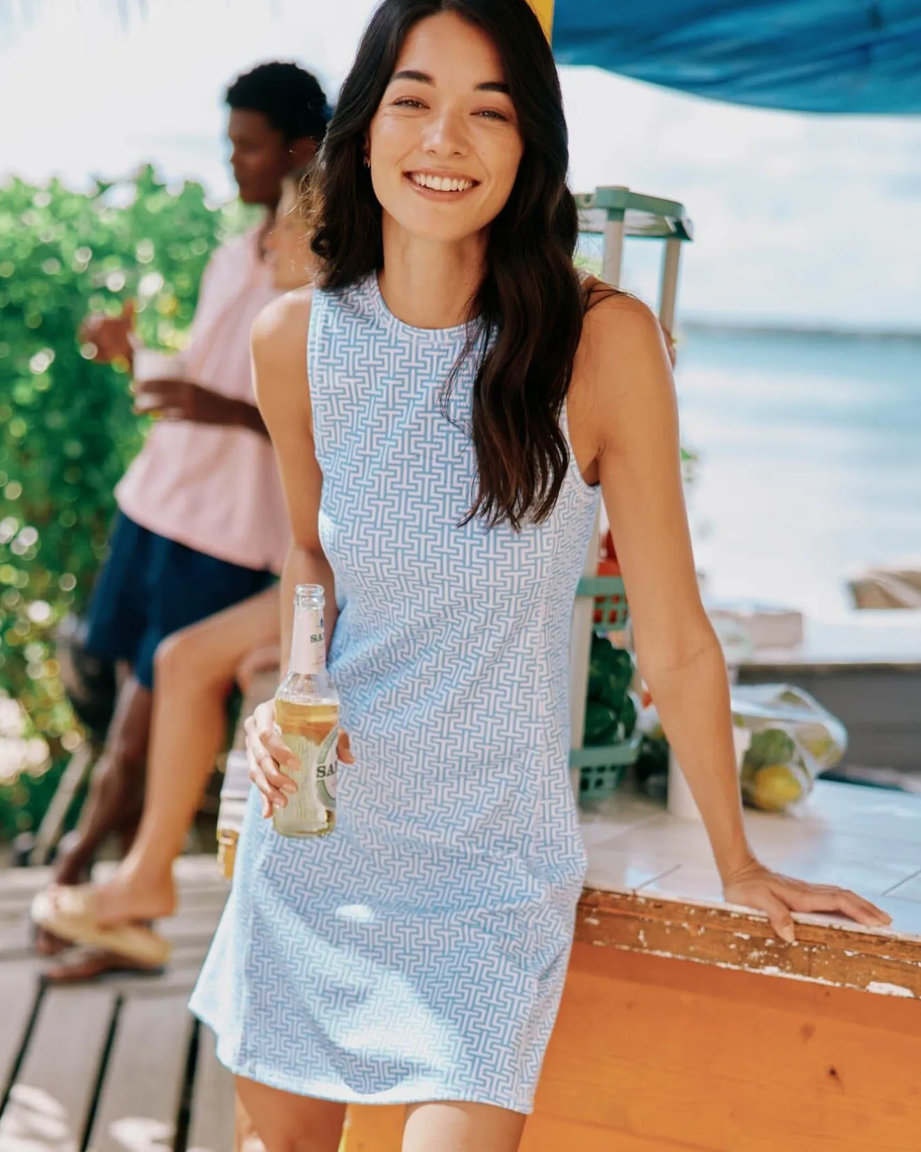 Lyllee Printed Performance Dress<Southern Tide Hot