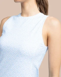 Lyllee Printed Performance Dress<Southern Tide Online