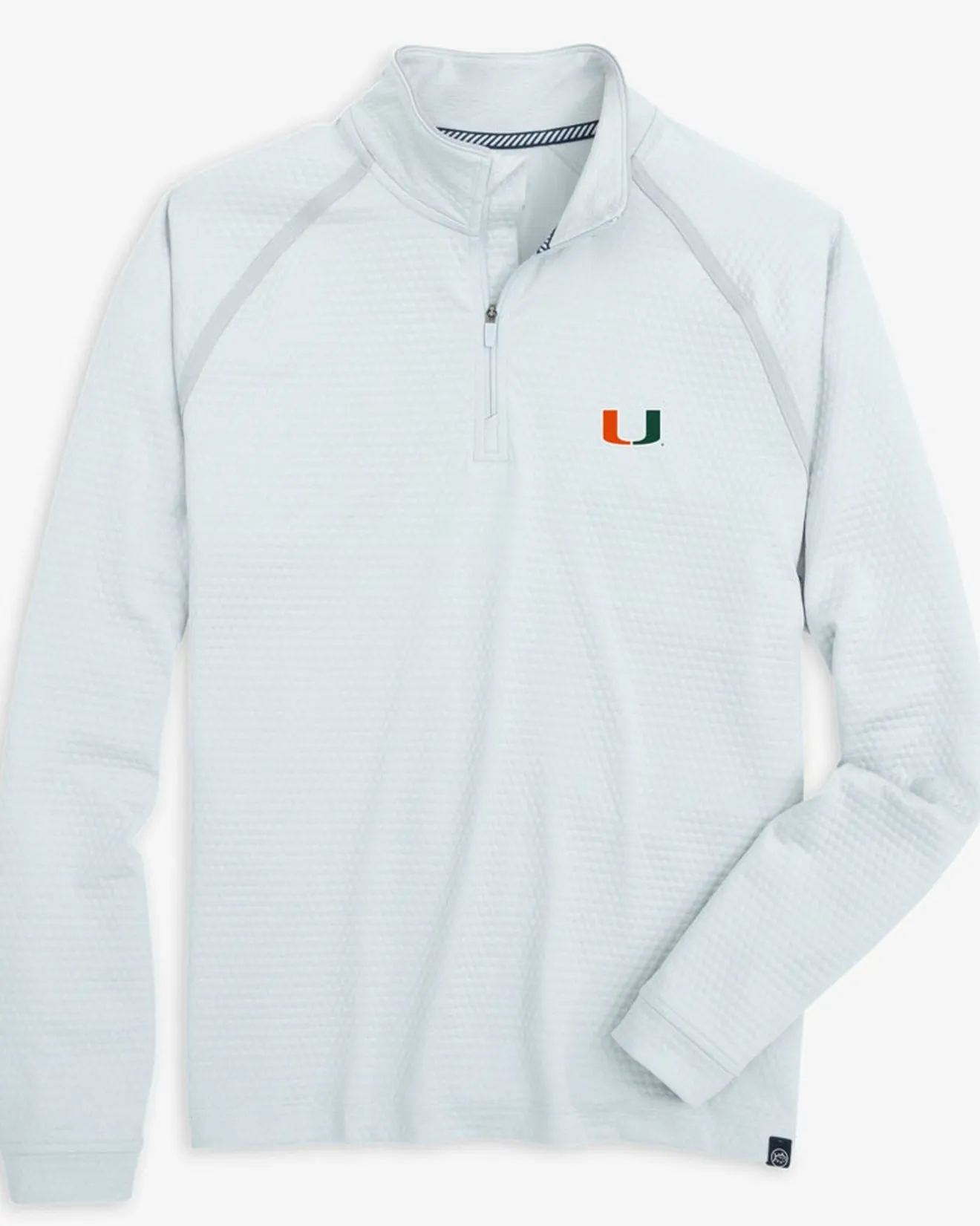 Miami Hurricanes Scuttle Heather Quarter Zip<Southern Tide Online