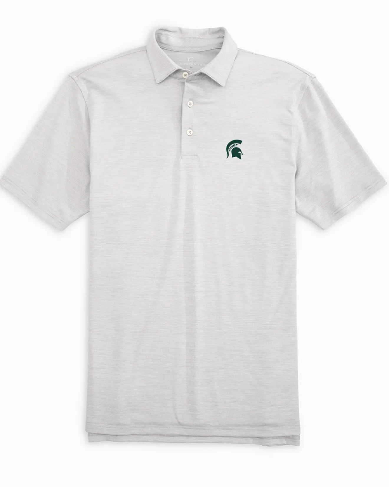 Michigan Spartans Driver Spacedye Polo Shirt<Southern Tide Cheap