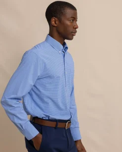 Micro Gingham Brrr°® Intercoastal Sport Shirt<Southern Tide Cheap