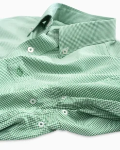 Micro Gingham Intercoastal Performance Sport Shirt<Southern Tide Shop