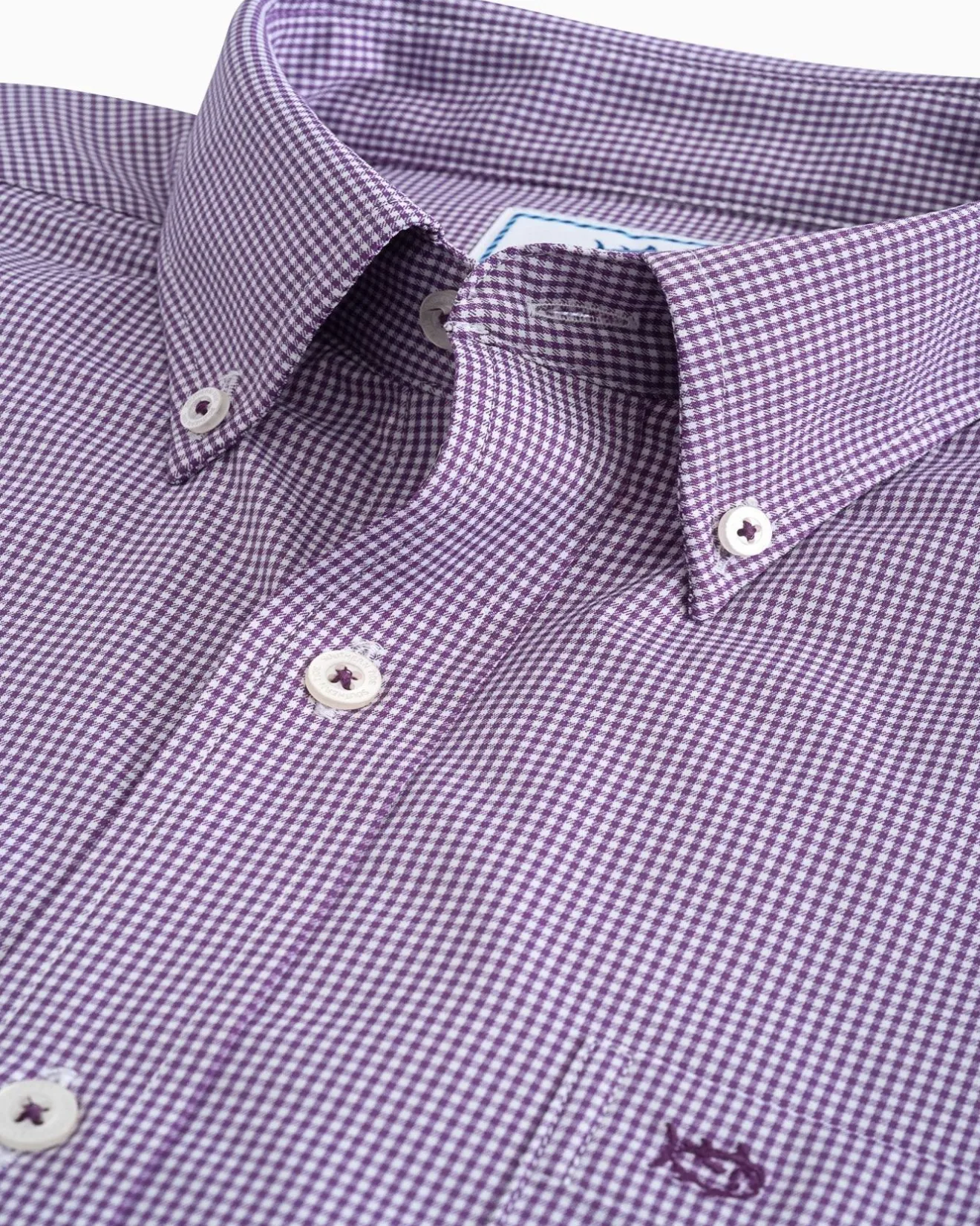 Micro Gingham Intercoastal Performance Sport Shirt<Southern Tide Shop
