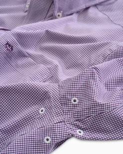 Micro Gingham Intercoastal Performance Sport Shirt<Southern Tide Shop