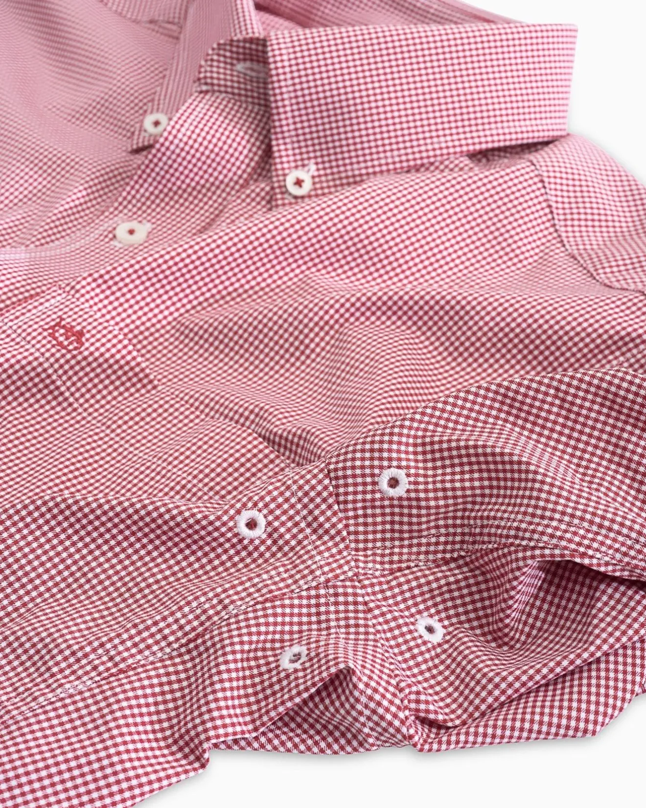 Micro Gingham Intercoastal Performance Sport Shirt<Southern Tide Shop