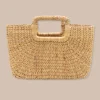 Mini Woven Rattan Tote<Southern Tide Best