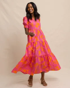 Nadine Tiered Cotton Lawn Maxi Dress<Southern Tide Online