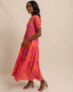 Nadine Tiered Cotton Lawn Maxi Dress<Southern Tide Online