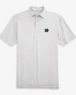 Notre Dame Fighting Irish Driver Spacedye Polo Shirt<Southern Tide Fashion