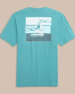 Set Sail Tri Short Sleeve T-Shirt<Southern Tide Sale