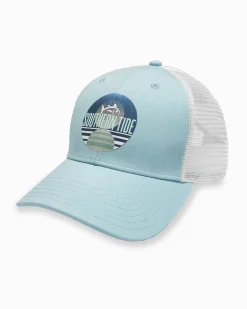 Skipjack And Stripes Trucker Hat<Southern Tide Fashion