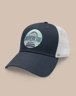 Skipjack And Stripes Trucker Hat<Southern Tide Fashion