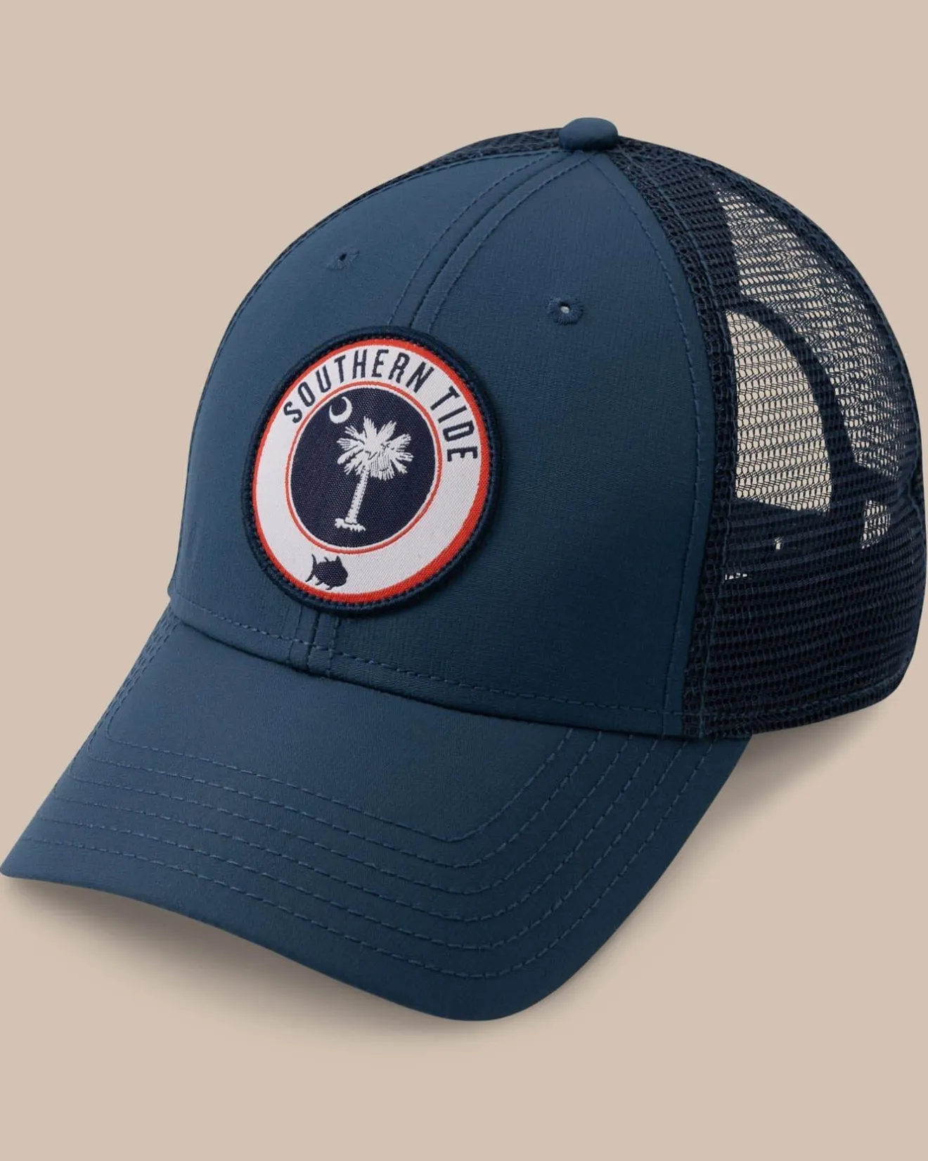 South Carolina Patch Performance Trucker Hat<Southern Tide Hot