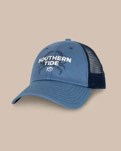 Crab Print Trucker<Southern Tide Shop