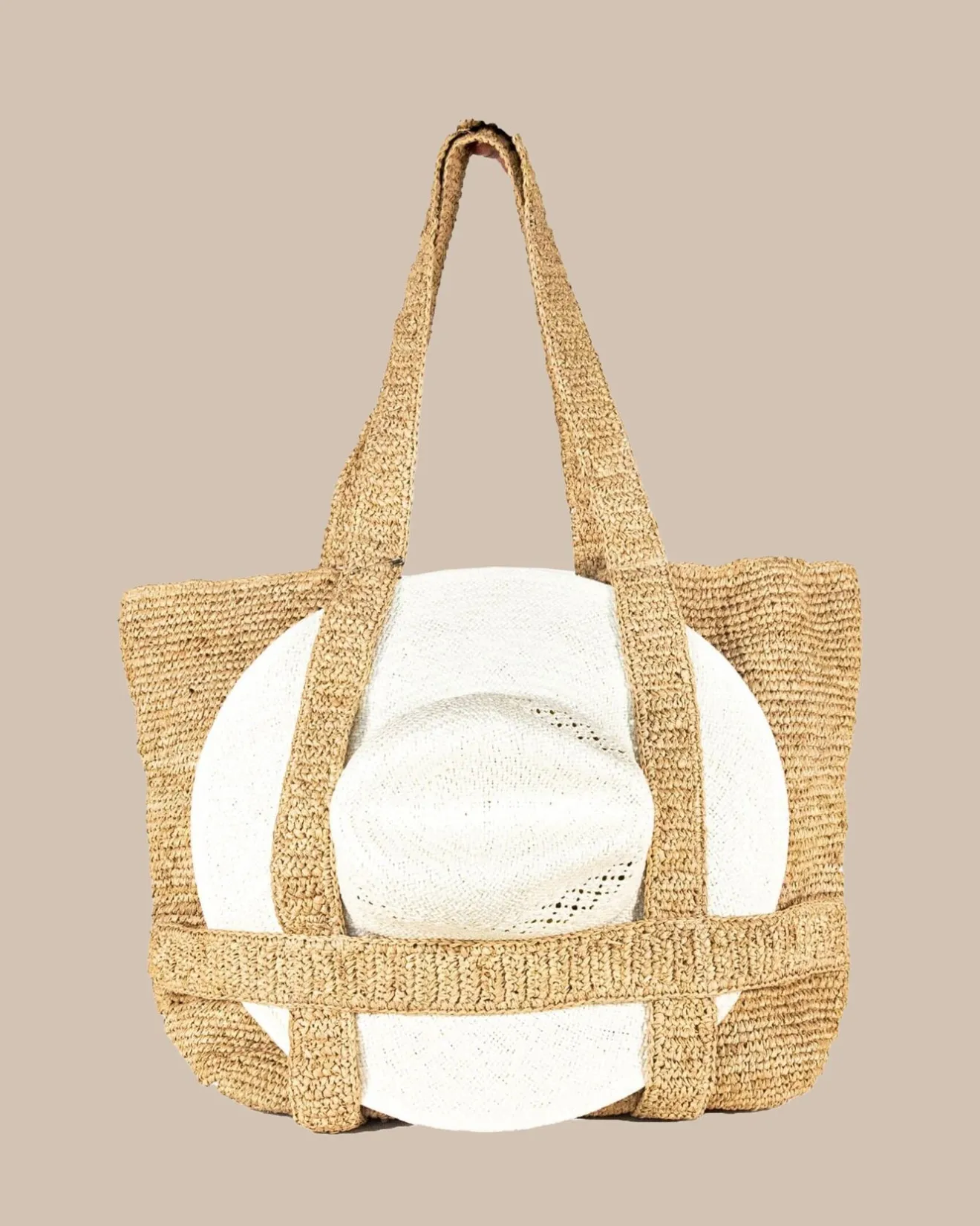 Straw Traveler Tote<Southern Tide Best