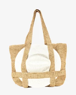 Straw Traveler Tote<Southern Tide Outlet