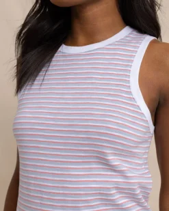 Sun Farer Stripe Midi Tank Dress<Southern Tide Fashion
