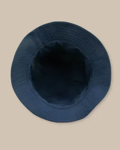 Sun Washed Seersucker Bucket Hat<Southern Tide Best