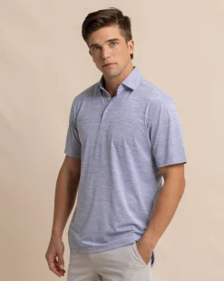 Team Colors Driver Spacedye Polo Shirt<Southern Tide Flash Sale