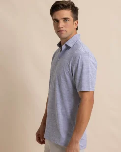 Team Colors Driver Spacedye Polo Shirt<Southern Tide Flash Sale