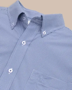 Team Colors Gingham Intercoastal Sport Shirt<Southern Tide New