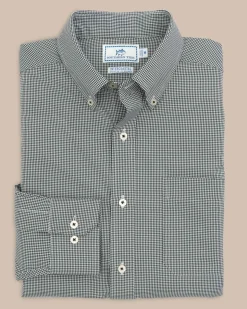 Team Colors Gingham Intercoastal Sport Shirt<Southern Tide New