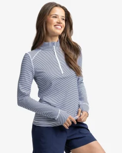 Team Colors Runaround Quarter Zip Pull Over<Southern Tide Flash Sale
