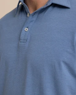The Seaport Davenport Stripe Polo<Southern Tide Cheap