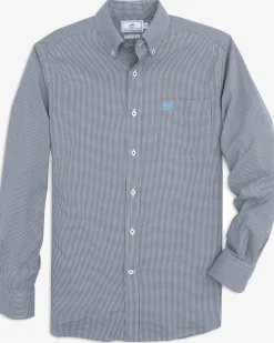 Unc Tar Heels Gingham Button Down Shirt<Southern Tide Discount