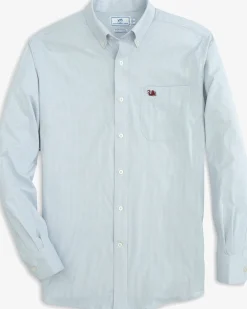 Usc Gamecocks Gingham Button Down Shirt<Southern Tide Best Sale