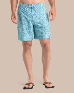 Vibin' Palm Printed Swim Short<Southern Tide Store