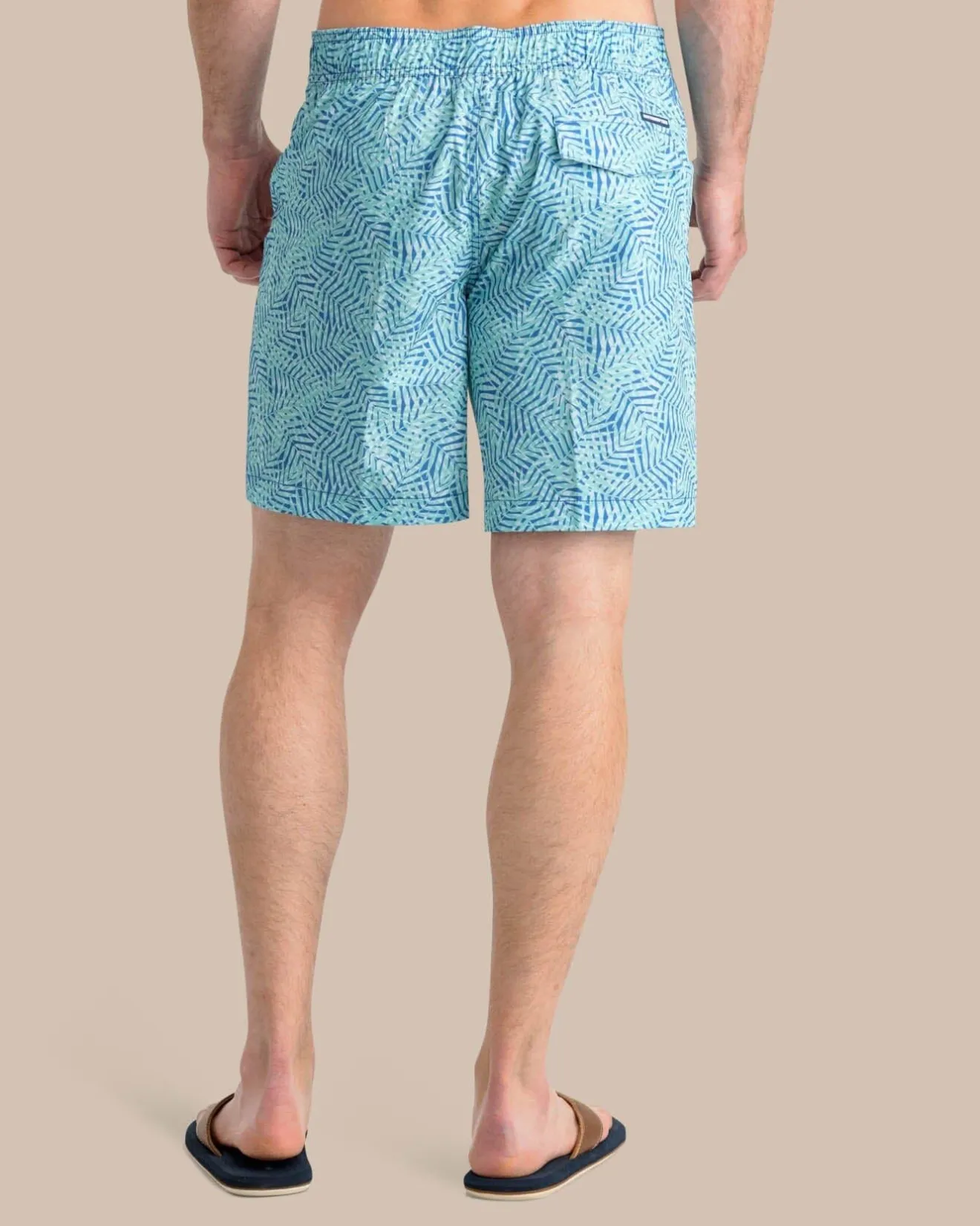 Vibin' Palm Printed Swim Short<Southern Tide Store