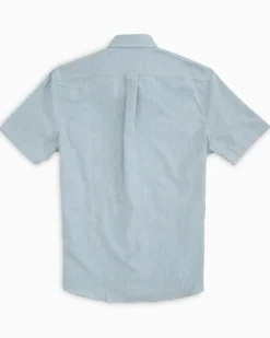 Virginia Tech Hokies Short Sleeve Button Down Dock Shirt<Southern Tide Flash Sale