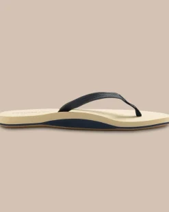 Women'S Navy Leather Weekend Flipjacks<Southern Tide Sale