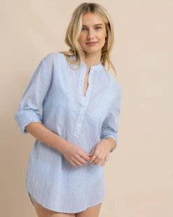 Wrenley Airy Cotton Tunic<Southern Tide Store